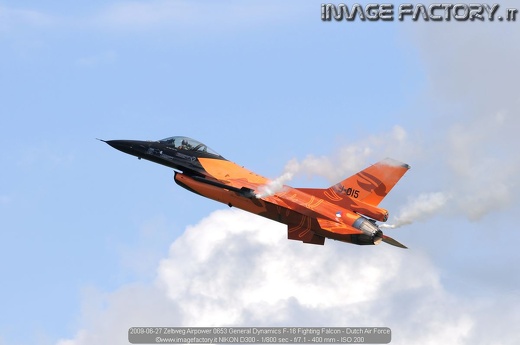 2009-06-27 Zeltweg Airpower 0653 General Dynamics F-16 Fighting Falcon - Dutch Air Force